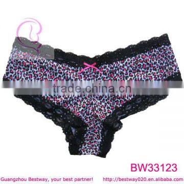 Hot sex images fashion leopard panties in women panties