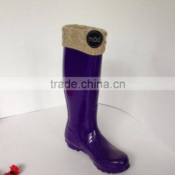 Majored in Fashion Black Useful Boot Socks Producer photo-2