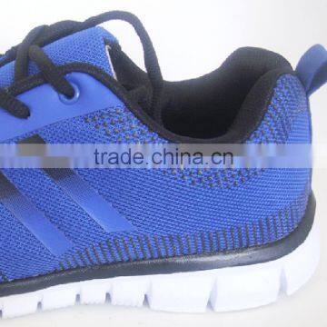 Most Popular Blue Mens Running Shoes Boys Fashion Sneakers China Factory photo-6