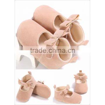 Autumn Winter wholesale china shoes baby boots bow colorful prewalker baby shoes