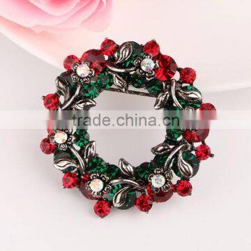 Zm53218a Latest New Brooch Design Flower Christmas Garland Brooches