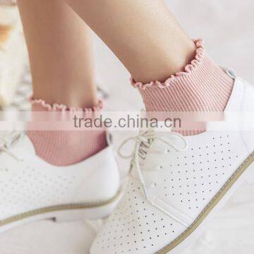 Zm35586a Wholesale Women Cotton Socks Japanese Short Socks photo-4