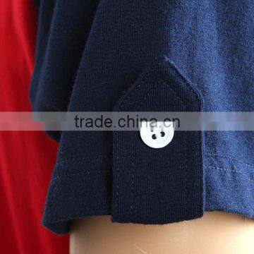 Fashion OEM v Neck t Shirt Men Custom Priting photo-4