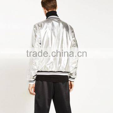 Wholesale Classic Jacket for Men and Women Nylon Custom Bomber Jacket photo-4