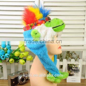 Cartoon Plush Animal Hats During the Winter to Keep Warm Earmuffs Cap Adults and Children Are Available photo-4