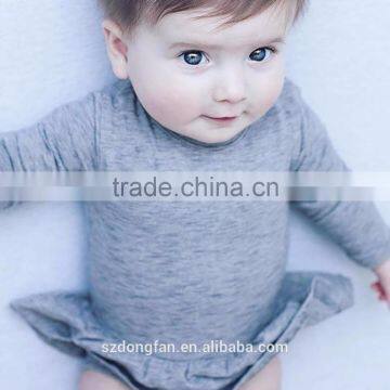 2017 Wholesale New Design 100% Cotton Baby Onesie photo-2