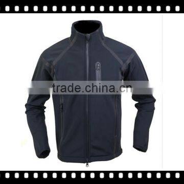 Popular New Style Plain Windproof Men Jacket Softshell