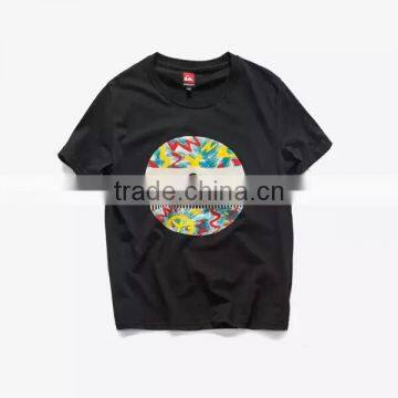 Mens Oversized Tshirt Boys Stylish T-shirt Floral Pattern Boys T-shirt Raglan T-shirt photo-3