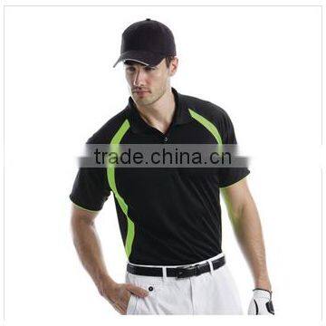 Mens color combination dry fit polo shirt design