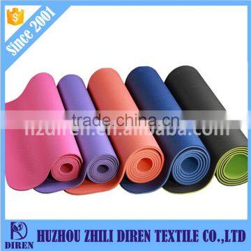 Outdoor durable easy to carry Eco PVC Yoga Mat,customized sizes and colors