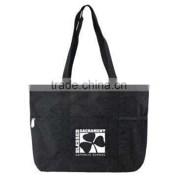 Deluxe Travel Tote Bag - Features Multiple Pockets, Sturdy Handles and Comes With Your Logo. photo-3