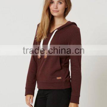 Costume Women Sweatshirt and Custom Sleeveless Hoodie Plain Girls Hoodies photo-5