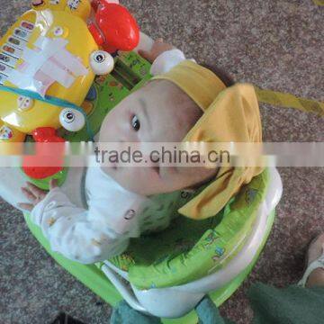 2016 Baby Elastic Fabric Elastic Headband Girls Braid Cross Hair Band Kids Knot Solid Craft Headband for Children photo-2