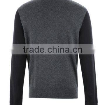 Men's Costume Slim Fitted Zip up Sweatshirt Without Hood photo-3