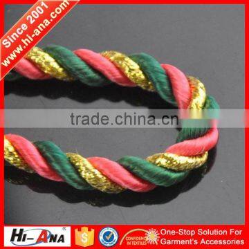Hi-ana Cord2 Manufacuring Oeko-tex Standard Decorative Braided Rope photo-2