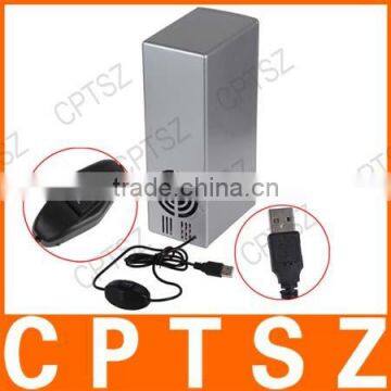 Portable Mini USB Fridge Cooler Mini USB PC Refrigerator Beverage Drink Cans Freezer for Home New Cool Gadget - Plug and Play photo-4