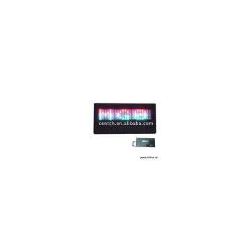 Sell Rechargeable LED Name badge (RoHS Approved)