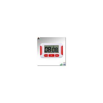 Jumbo LCD Timer with Clock