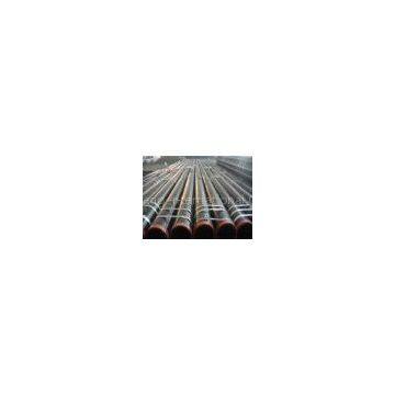 Black Painting Welded Steel Pipe / MS Galvanized Welding Tubing W.T 1.0mm - 16mm