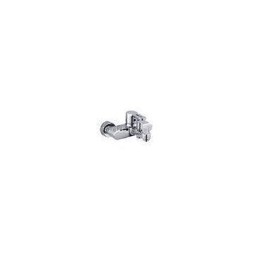 Contemporary Wall Mounted Single Lever Bathtub Shower Faucet with Brass divertor and Gravity body fo