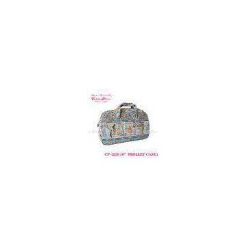 Colorful small 10 inch lightweight luggage Ladies Trolley Bag Customized
