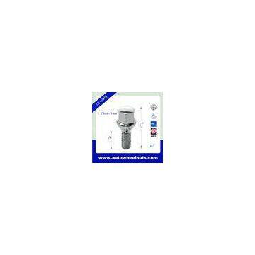 Chrome Plated Steel Wheel M12x1.5 Lug Bolts  , Cone Seat Lug Bolts