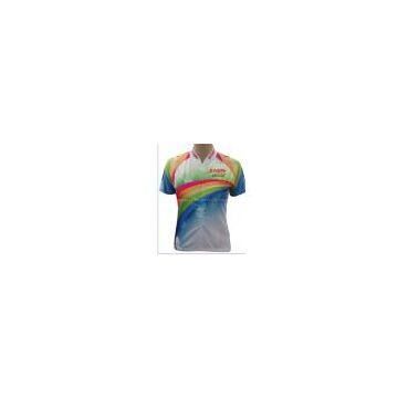 2012 new design sublimated print cycling jersey