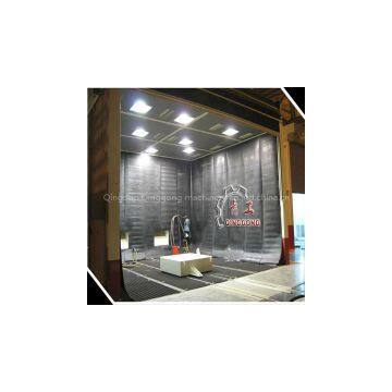 Customized Sand Painting Room Automatic Surface Blasting Booth photo-2