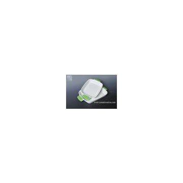 Rectangular Chafing Porcelain Dish