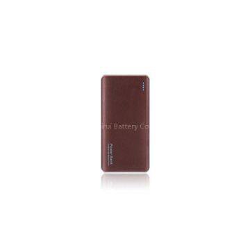 Shirui Leather 5000mAh Mobile Power Bank