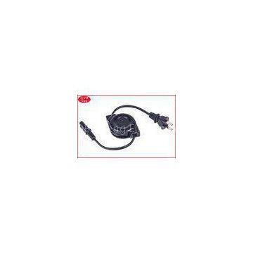 UL Approval 2 pin Retractable Cable Power Extension Cord Figure 8 Plug