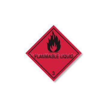 Flammable Liquid Placard