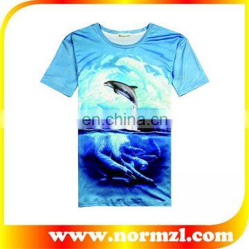 Hot Dolphin Printing Custom Men's Promotion T-Shirt