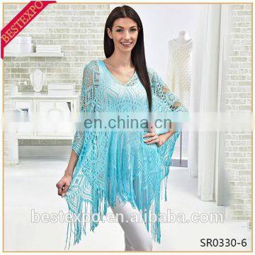 mature ladies shawl short sleeve lace tops new design patterns back neck blouse