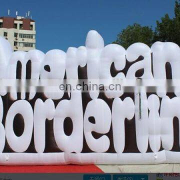 Inflatable Logo Wall, inflatable advertising billboard for outdoors promotion