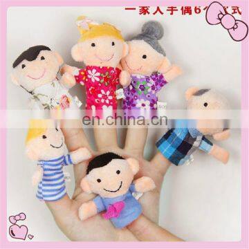 OEM plush toy finger puppet various kind of design