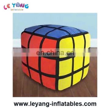 Fashionable factory direct sale outdoor advertising decoration cube inflatable balloon