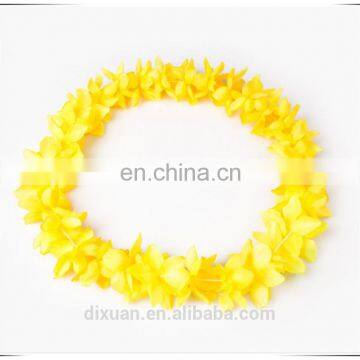 Blue Hawaiian Flower Lei Wedding Flower Garlands Flower Strings Decoration photo-6