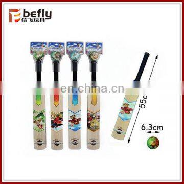 High quality kids tennis ball cricket bat