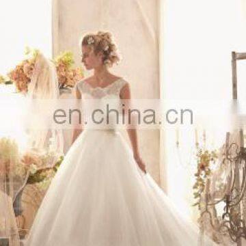 Lace and Rhinestones Wedding Gown 2016