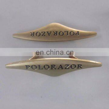 metal brand logo label garment labels tag