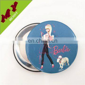 Factory price personalized tin pin badge / metal button badge