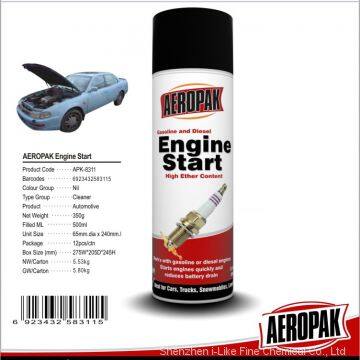 Low Temperature Engine Start Spray, Engine Start Fluid