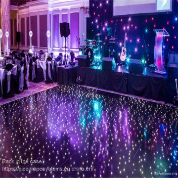 2018 hot sales Led starlit dance floor for wedding stage