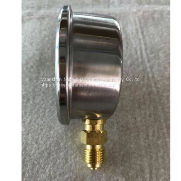 SS Case Bourdon Tube Pressure Gauge for Hydraulic System photo-3