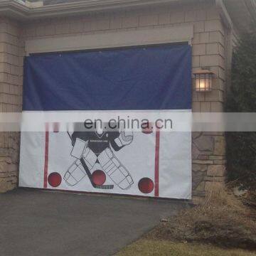 customized 8ft X 16 ft shooting tarps with 5 holes hockey tarp