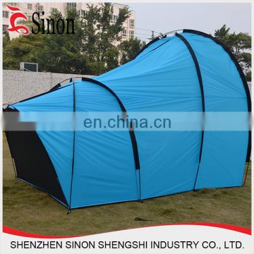 blue shenzhen tent manufacturer fiberglass pole tunnel tent