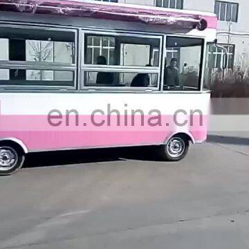 Snack machine food cart/trailer/van/kiosk mobile bbq food trucks for sale