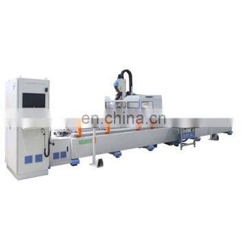 Aluminum cnc processing center for up cut and automatic drilling and milling