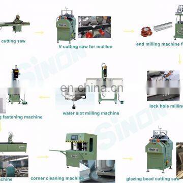 UPVC Plastic Window Door Single Head Variable Angle Welding Machine photo-6